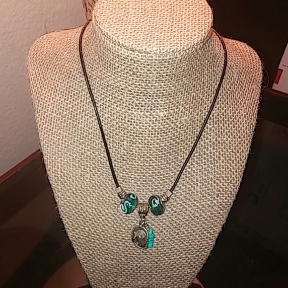 Hand Crafted Jewelry - Hand Crafted Western Theme Necklace